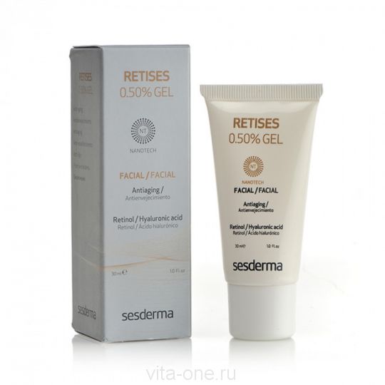 RETISES 0.50% Gel – Гель омолаживающий Sesderma (Сесдерма) 30 мл