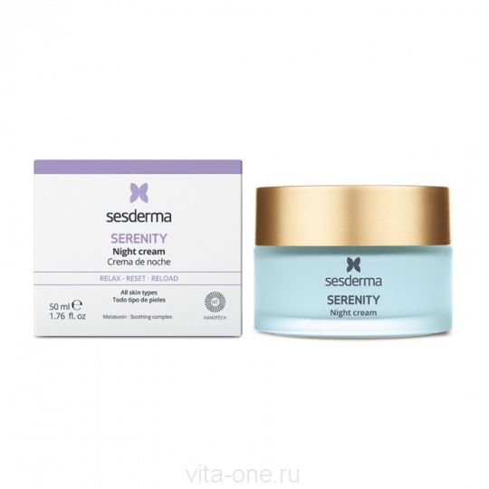 SERENITY Night cream  - Крем ночной для лица, Sesderma (Сесдерма) 50 мл