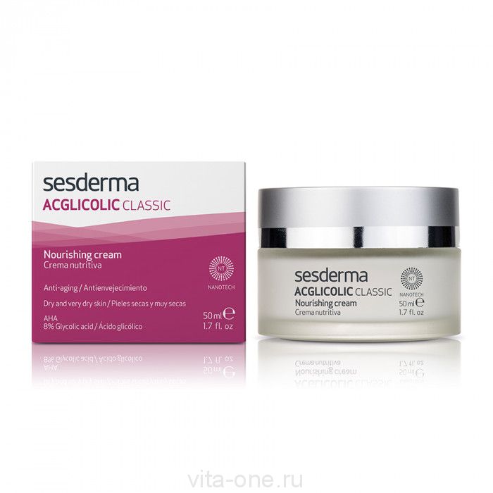 ACGLICOLIC CLASSIC Nourishing cream – Крем питательный с гликолевой кислотой Sesderma (Сесдерма) 50 мл