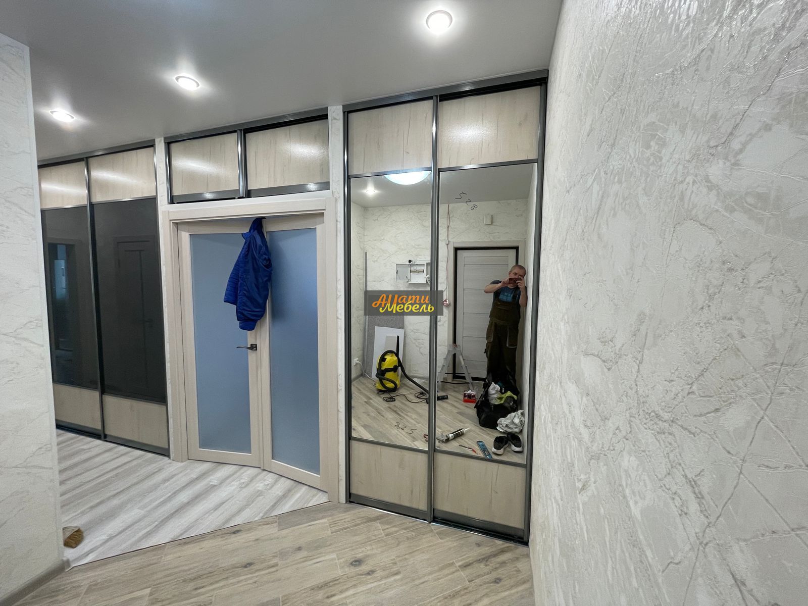 гардеробная система в прихожую(встроенные шкафы) за 0 ₽