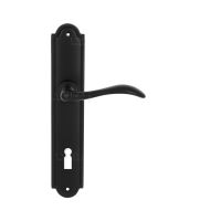 Ручка на планке Extreza Agata 310 KEY PL03 черный матовый