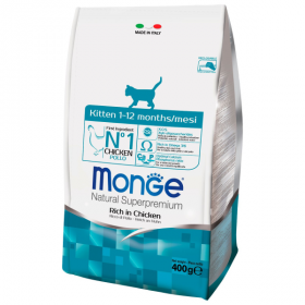 Сухой корм для котят и беременных кошек Monge Daily Line Kitten из курицы