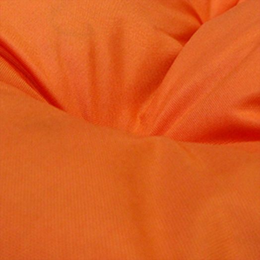 МГПК2-11-07 Подвесное кресло ДЛЯ ДВОИХ с ротангом белое, оранжевая подушка