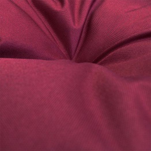 МГПК2-11-02 Подвесное кресло ДЛЯ ДВОИХ с ротангом белое, бордовая подушка