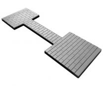 Плита мощения Кирпичик ПЦВ 1850x600