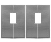 Комплект плит мощения Кирпичик (серия К1850)