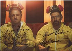 Автографы: Брайан Крэнстон, Аарон Пол. Во все тяжкие / Breaking Bad