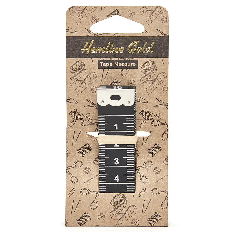 фото Сантиметровая лента премиальной серии Hemline Gold (255.S.HG)