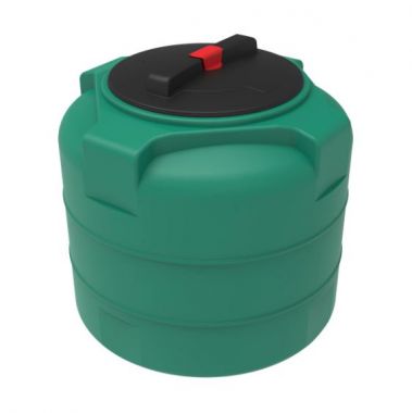 Емкость T 100 литров зеленая пластиковая