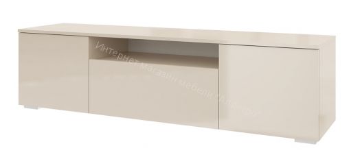 Тумба ТВ Исп.4 ПМ-311.12 (Бежевый глянец)