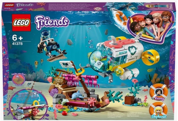 Конструктор LEGO Friends 41378 Спасение дельфинов, 363 дет.