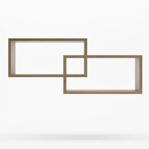 Полка настенная Svalbard (Дуб Бунратти)