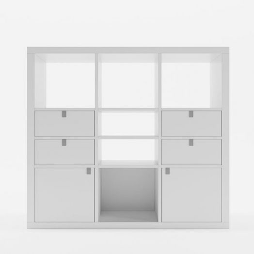 Комплект задних стенок (3шт.) WALL (Белый)