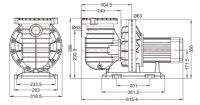 Насос с префильтром 14 м3/ч Atlaspool Best 0,55 кВт 220 В