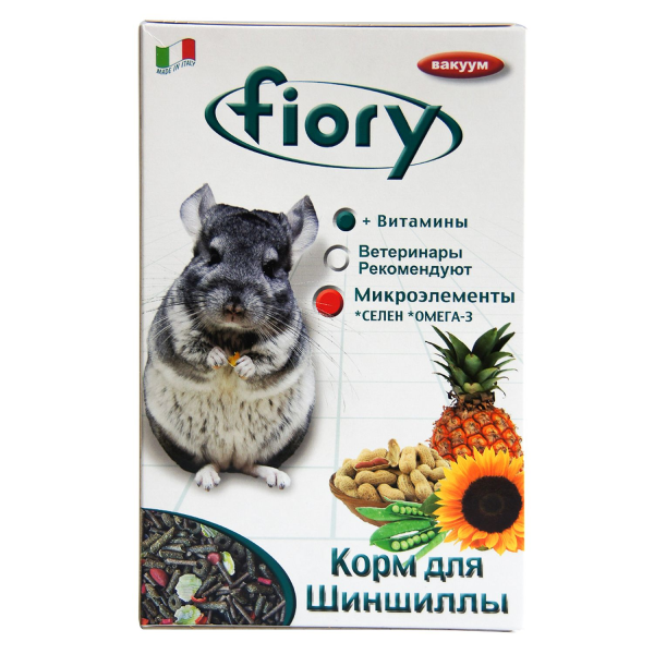 Корм для шиншилл Fiory Cincy 800 гр