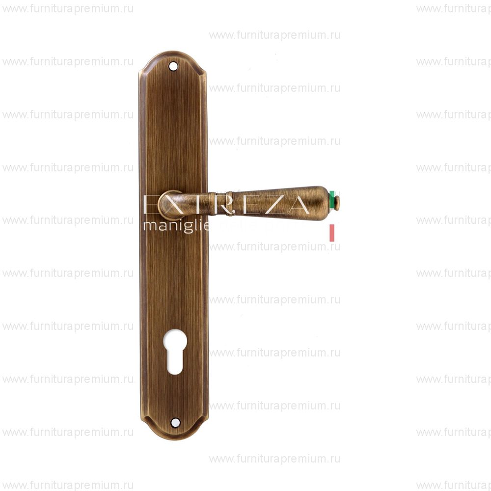 Ручка на планке Extreza Petra 304 CYL PL01