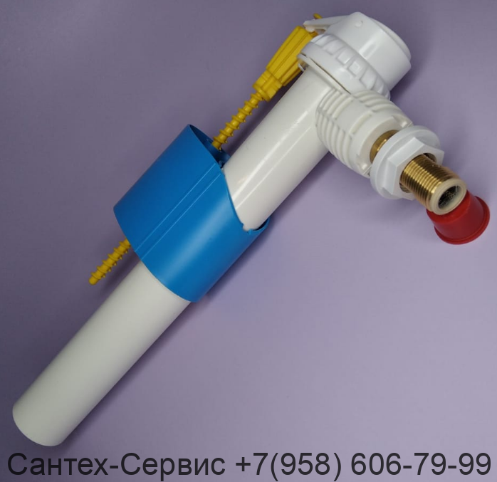 0701058 Заливной клапан Nicoll с боковым подключением воды 3/8"