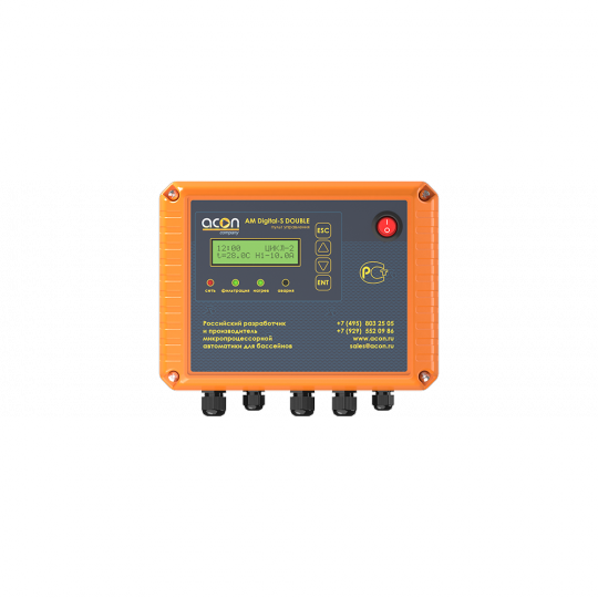 Пульт управления фильтрацией и подогревом Acon AM Digital-S DOUBLE
