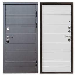 Входная дверь Termo-door Brown line White line