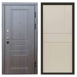 Входная дверь Termo-door Орегон Венге Горизонт Слоновая Кость
