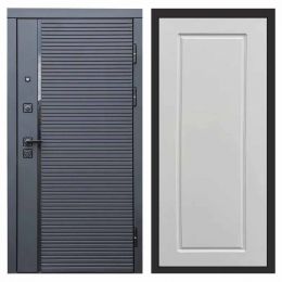 Входная дверь Termo-door Black line Гранд Слоновая Кость