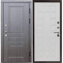 Входная дверь с терморазрывом Termo-door (Термодор) Орегон венге Престиж Бежевый матовый Металлическая