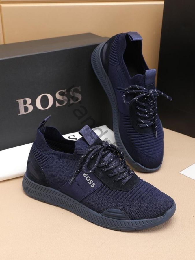 Мужские кроссовки HUGO BOSS синие