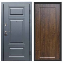 Входная дверь с терморазрывом Termo-door (Термодор) Премиум Грей Гранд Дуб Металлическая