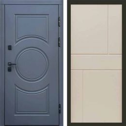 Входная дверь Termo-door Сфера Горизонт Слоновая Кость