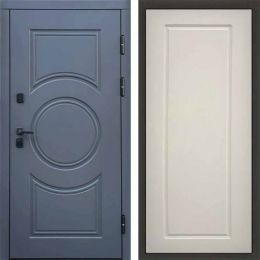 Входная дверь Termo-door Сфера Гранд Слоновая Кость