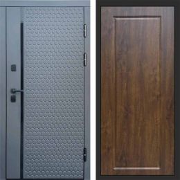 Входная дверь Termo-door SIMPLE Графит Гранд Дуб