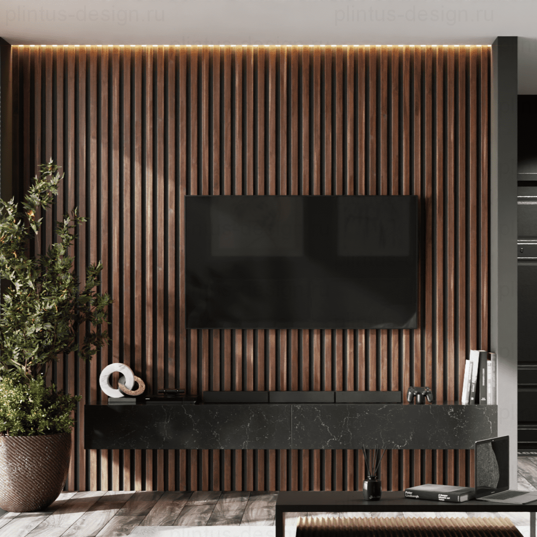 Рейка интерьерная МДФ Ликорн РП-2.16.2800