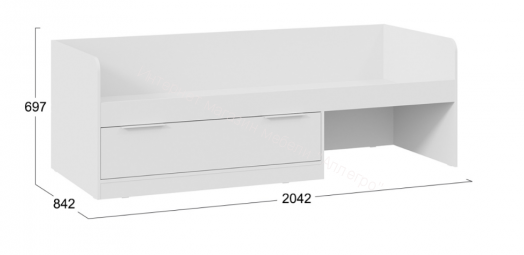 Кровать комбинированная "Марли" Тип 1 - 403.008.000