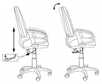 Кресло Бюрократ CH-1300