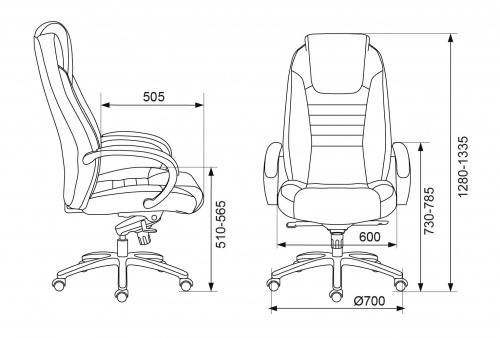 Кресло Бюрократ T-9923SL