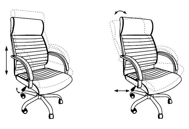 Кресло Бюрократ T-810N/SL
