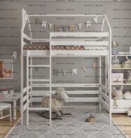 Кровать-чердак Домик Standard №21
