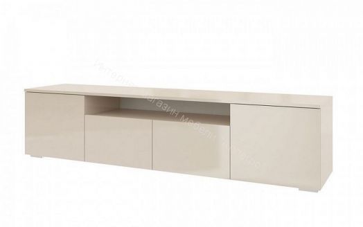 Тумба ТВ Исп.4 ПМ-311.13 (Бежевый глянец)