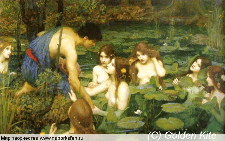 Набор для вышивания "1206 Hylas and the Nymphs"