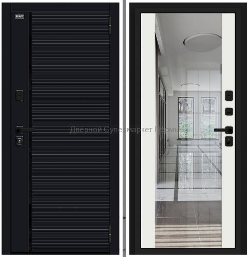 Лайнер-3 Total Black/Off-white