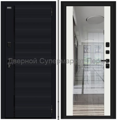 Лайнер-3 Total Black/Off-white