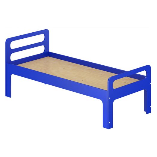 РСН-0066-06 Кровать Детская "Мила" Фанера (цвет Синий)