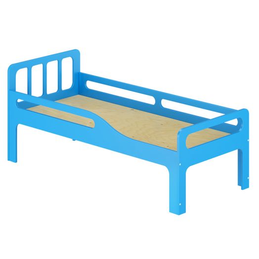 РСН-0068-05 Кровать Детская "Соня 2" Фанера (цвет Голубой)