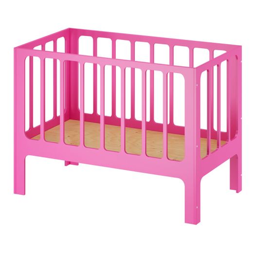 РСН-0073-03 Кровать – манеж младенческая «Сева» Фанера (цвет Розовый)