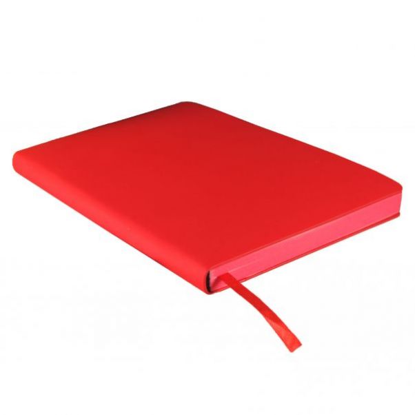 Блокнот Nika soft красный
