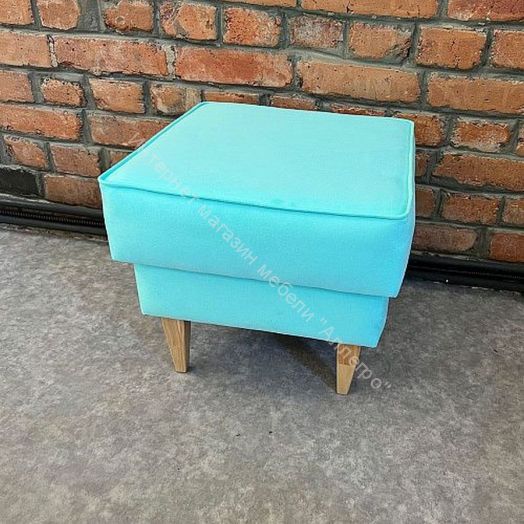 Банкетка Шарлиз, тифани/ножки дерево