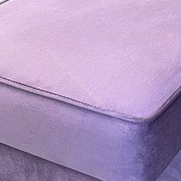 Банкетка Шарлиз, фиолетовый/ножки дерево