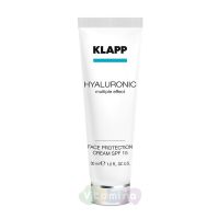 Klapp Солнцезащитный крем для лица SPF15  HYALURONIC Face Protection Cream SPF 15, 30мл