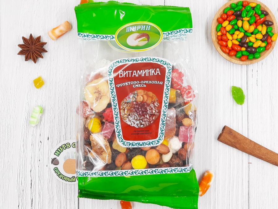 Витаминка Фруктово-ореховая смесь 400гр