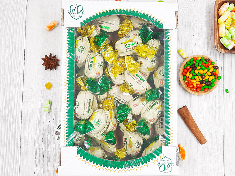 Конфеты "Банан" глазированные